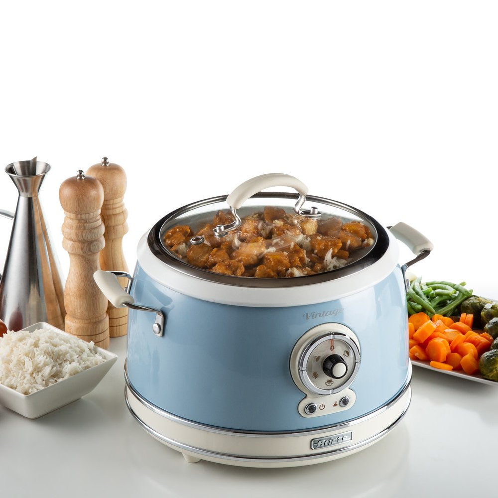 Ariete Retro Slowcooker & Ricecooker - Green